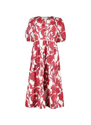 Amelie Organic Cotton Tie Midi Dress from Baukjen