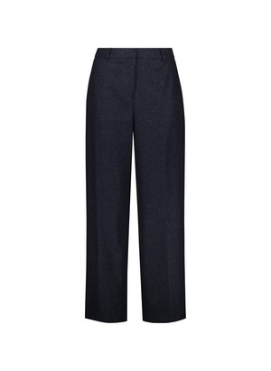 Petite Gwynnie Wool Blend Wide Leg Trousers from Baukjen