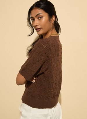 Celestia Ecotec Crochet Cardigan from Baukjen