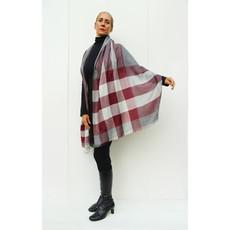 Check Light Stole Alpaca & Silk via B.e Quality