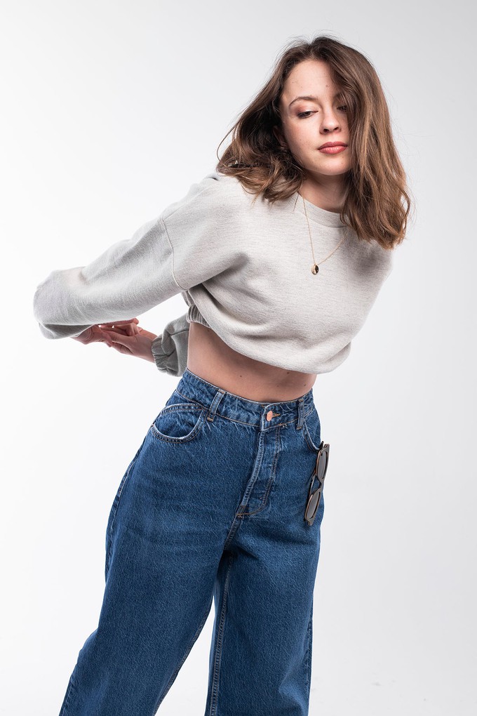 Fresh Crop Top Sweatshirt from Bee & Alpaca