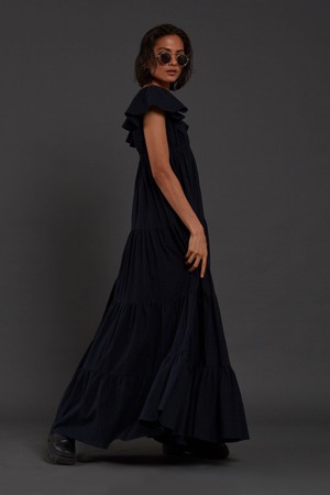 Monette Dress Blue from Bhoomi