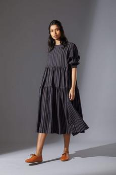 Sina Dress Black via Bhoomi