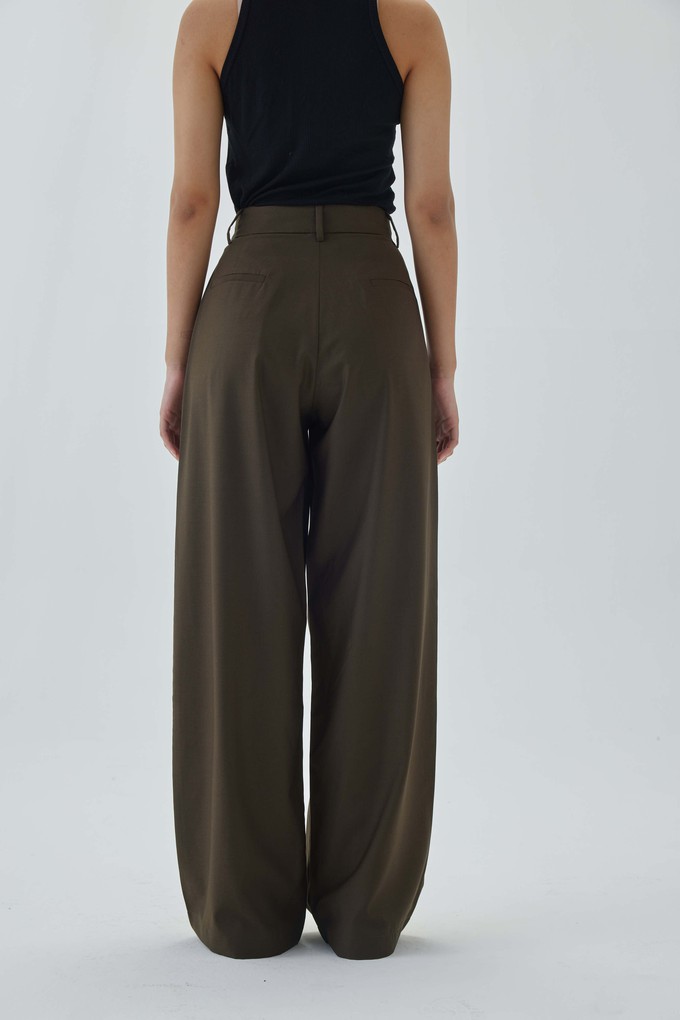 Elio Pants Olive from Bhoomi