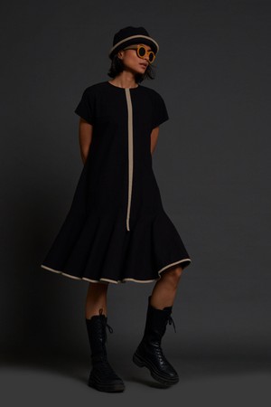Vesper Dress Black from Bhoomi