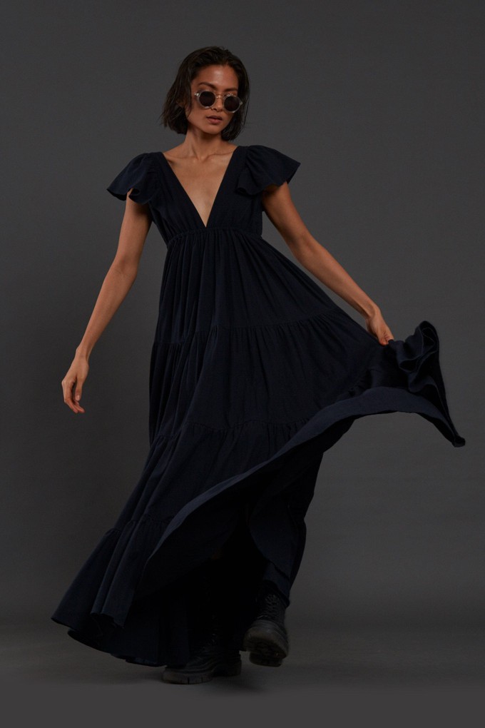 Monette Dress Blue from Bhoomi