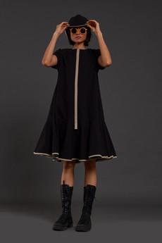 Vesper Dress Black via Bhoomi