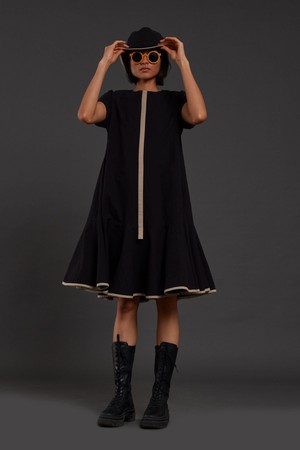 Vesper Dress Black from Bhoomi