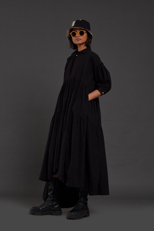 Matera Dress Black from Bhoomi