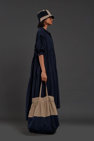 Matera Dress Blue from Bhoomi