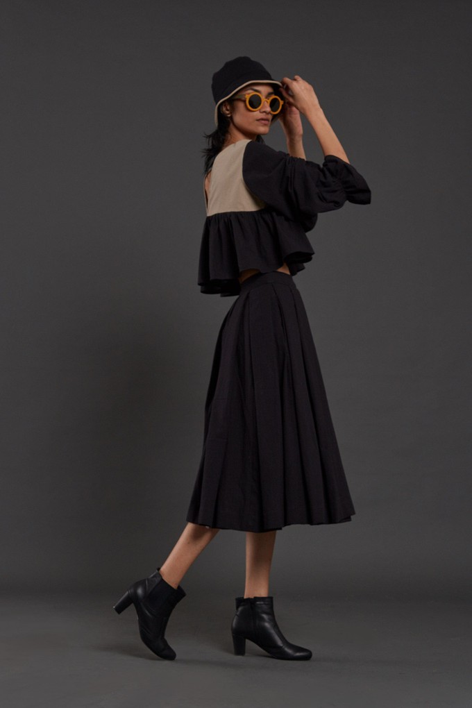 Brigitte Skirt Set Black from Bhoomi