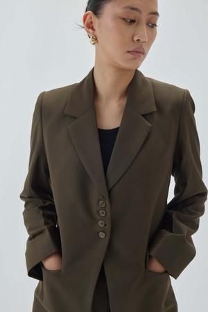 Cynthia Blazer Olive from Bhoomi