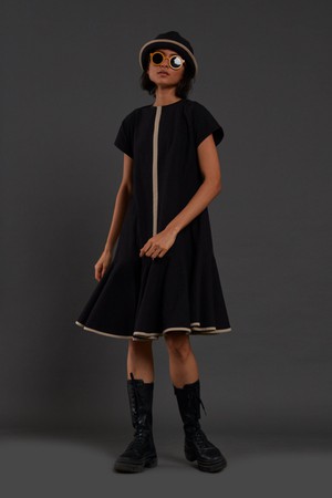 Vesper Dress Black from Bhoomi