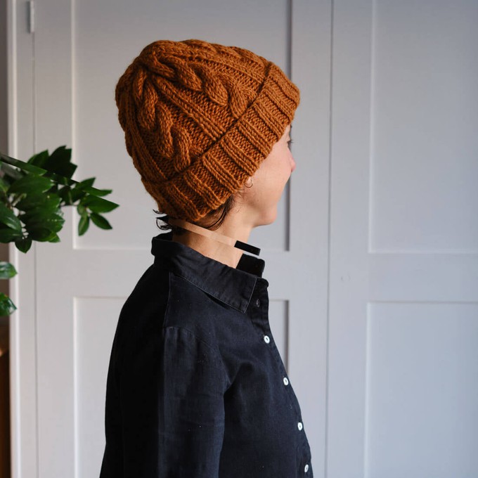 Frida Knitted Wool Hat from BIBICO