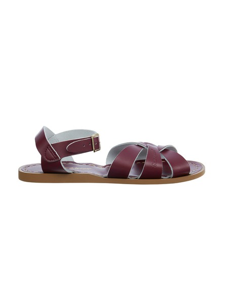 Claret Leather Sandals from BIBICO
