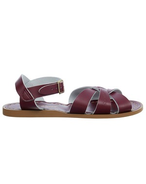 Claret Leather Sandals from BIBICO