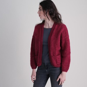 Grace Hand Knitted Cardigan from BIBICO