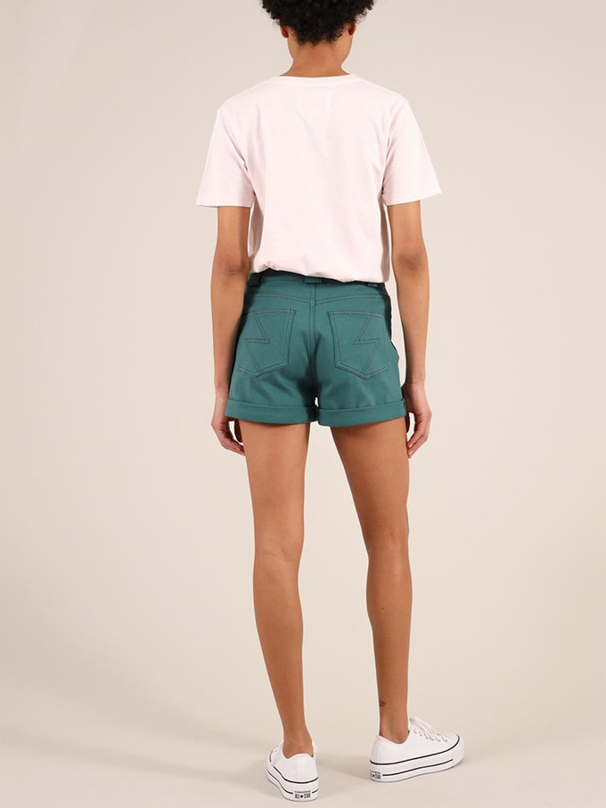 Rogue Shorts, Organic Cotton, in Green from blondegonerogue