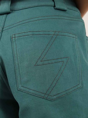 Rogue Shorts, Organic Cotton, in Green from blondegonerogue