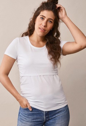 Still-T-Shirt - Weiß from Boob Design