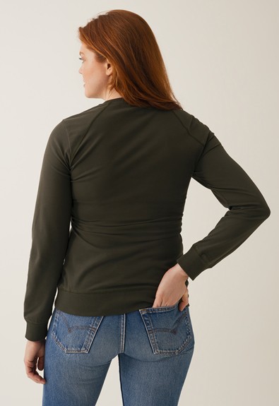 Stillsweatshirt mit Fleece from Boob Design