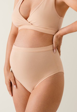 Umstandsslip Essential - Beige/Apricot from Boob Design