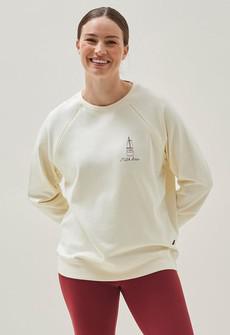 Still Sweatshirt Milk bar - Off white via Boob Design