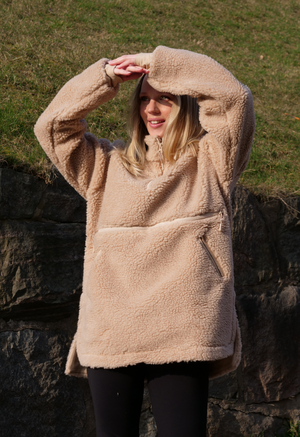 Pile Fleecepullover - Beige from Boob Design