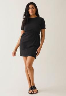 The-shirt mini dress - Black via Boob Design