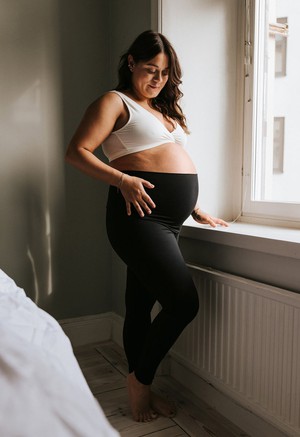 Umstandsleggings Lyocell - Schwarz from Boob Design