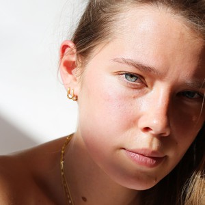 THE HARLEY MOLLY HOOP S - 18k gold vermeil from Bound Studios