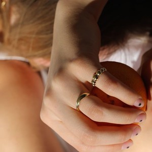 THE MILA RING - 18k gold plated from Bound Studios