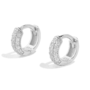 THE AURORA HOOP S - sterling silver from Bound Studios