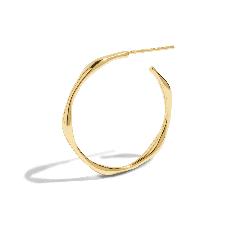 THE COCO HOOP - solid gold via Bound Studios