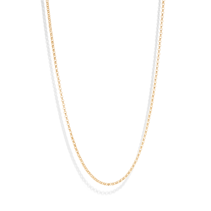 THE RILEY ROLO NECKLACE L - 18k gold plated from Bound Studios