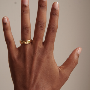 THE HARPER RING - 18k gold plated from Bound Studios