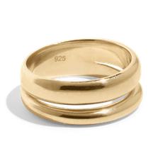 THE BOBBIE RING - 18k gold vermeil via Bound Studios