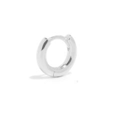 THE BASE HOOP SMALL - sterling silver via Bound Studios