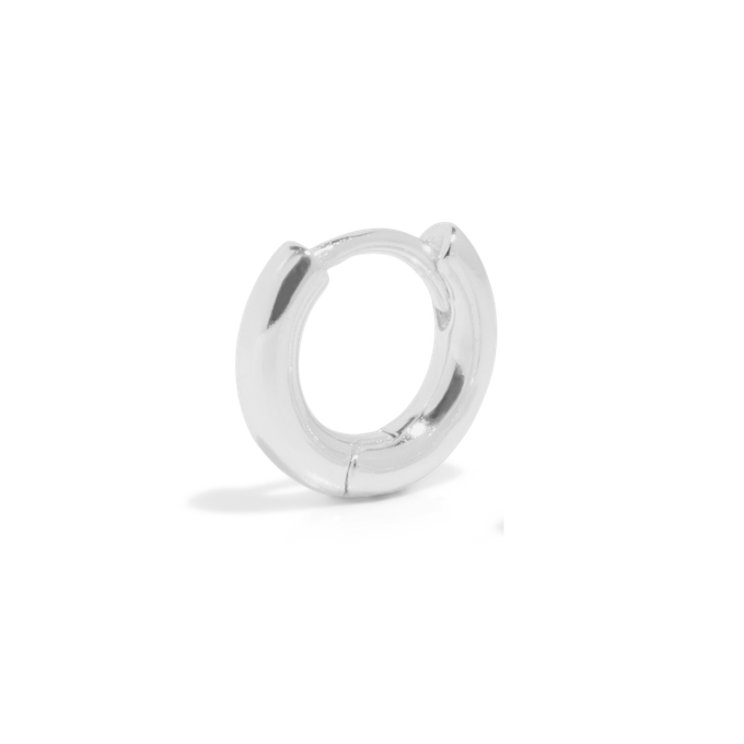 THE BASE HOOP SMALL - solid gold from Bound Studios