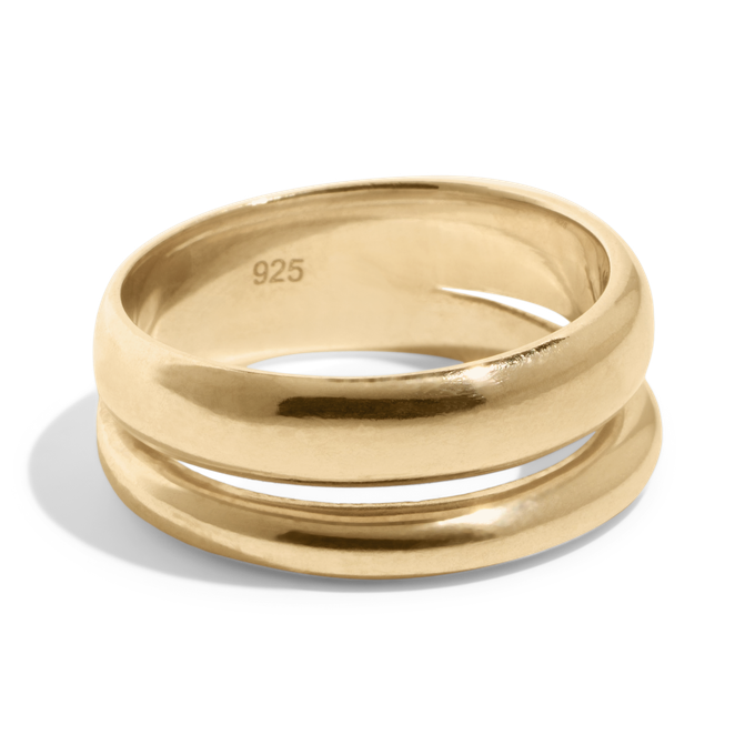 THE BOBBIE RING - solid gold from Bound Studios