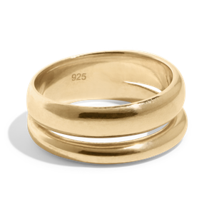 THE BOBBIE RING - solid gold from Bound Studios