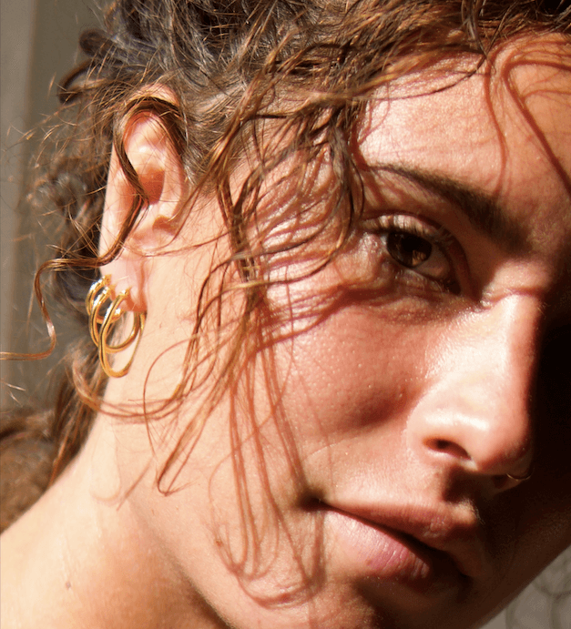 ALL THE BASE HOOPS - 18k gold plated from Bound Studios