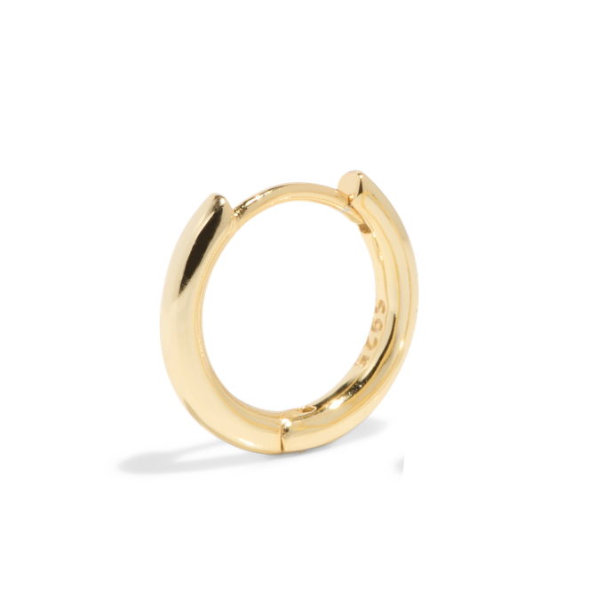 THE BASE HOOP MEDIUM - 18k gold vermeil from Bound Studios