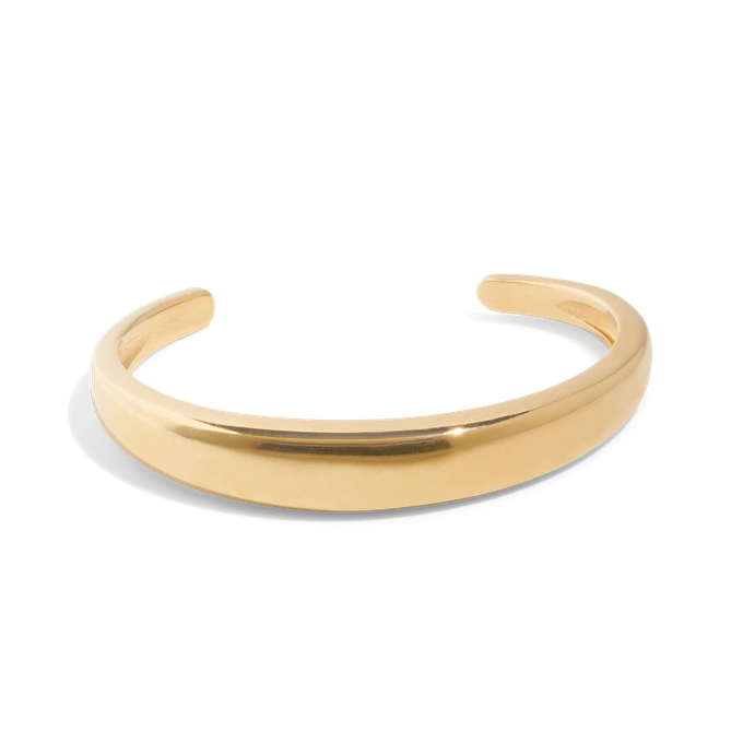 THE HARPER CUFF BRACELET - 18k gold plated from Bound Studios