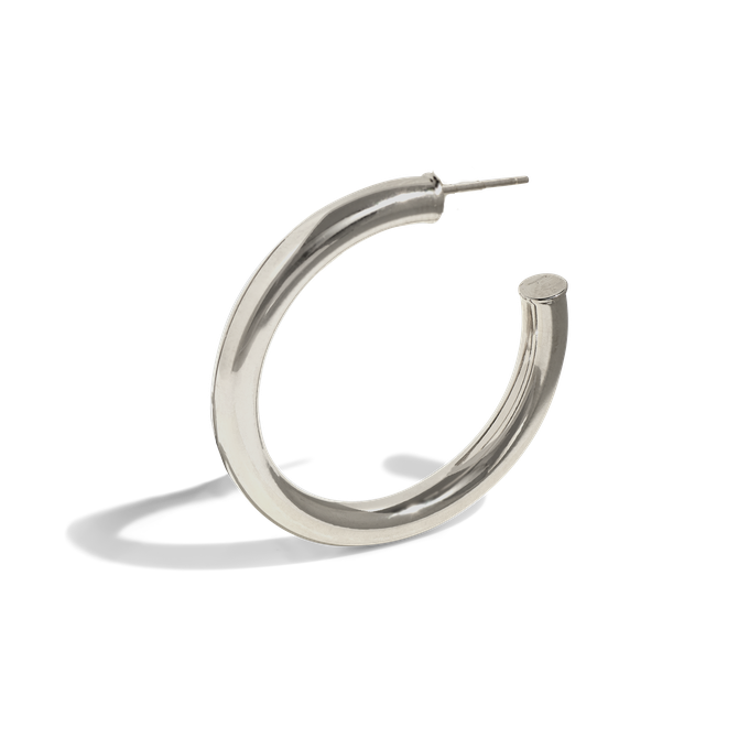 THE KENDAL HOOP LARGE - sterling silver from Bound Studios