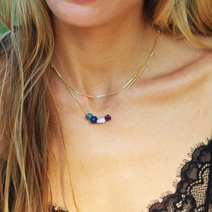 THE CAMI NECKLACE - 18k gold plated from Bound Studios