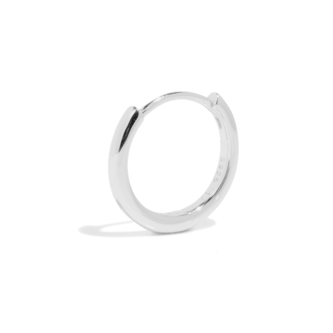 THE BASE HOOP LARGE - sterling silver from Bound Studios