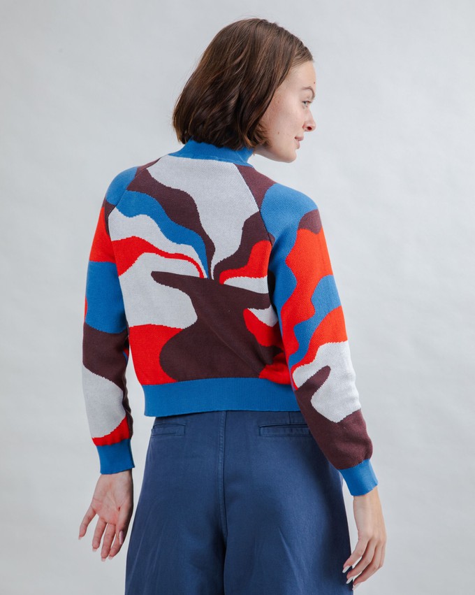 Jacquard Kurzpullover Sobremesa from Brava Fabrics