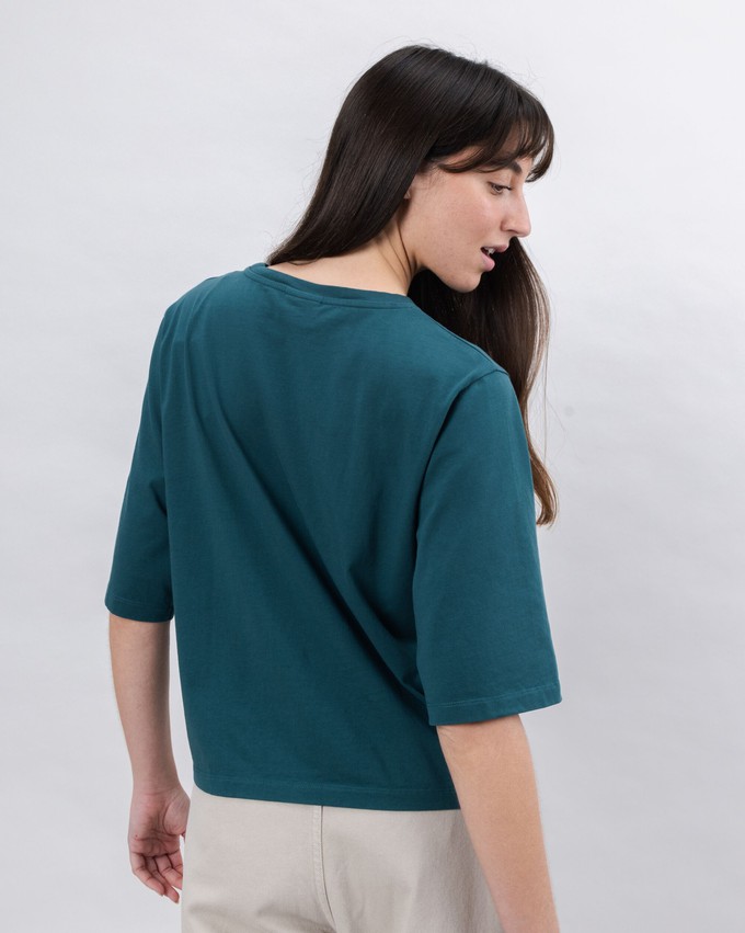 Peanuts Records Squared T-Shirt Grün from Brava Fabrics