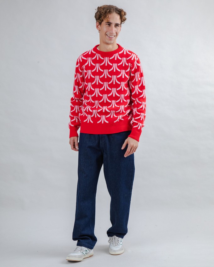 Atari Pullover Monogramm Jacquard from Brava Fabrics